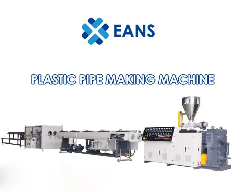 Electric Water Supply Plastic PVC Pipe Tube Extrusion Production Line