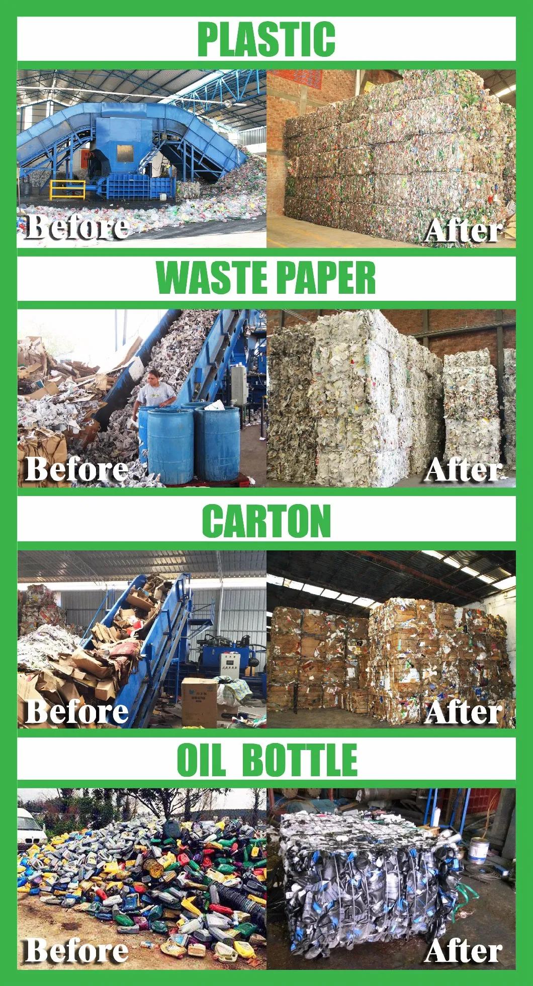 Semi Automatic Baler-Baling Reject Waste Paper