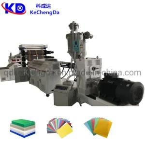 High Quality and High Speed Plastic PE/PP/ABS Board Sheet Extruder