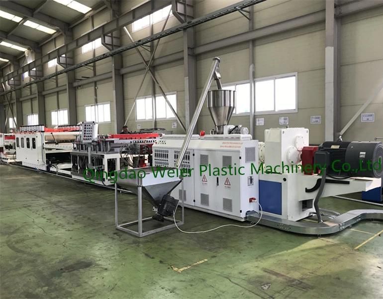 Twin Screw PVC Free Foamed Board Manufacturing Machinery (SJSZ-80/156)