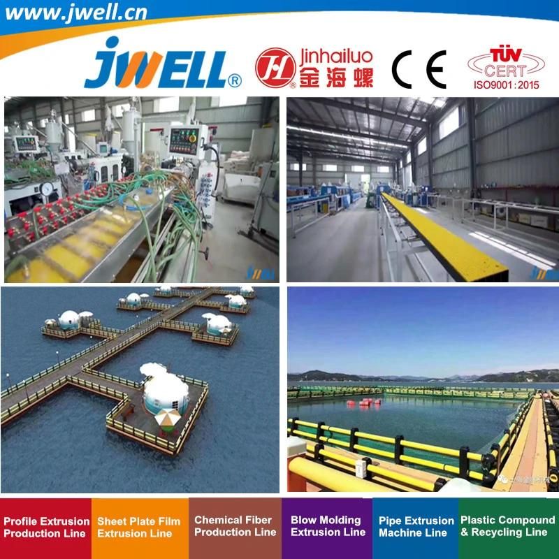 Jwell- PE Marine Floating Bucket 30f 160f 230f Blow Molding Extrusion Recycling Making Agricultural Machine for Ocean Balls and Floats