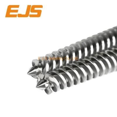 Extruder Conical Twin Screw Barrel with Different Additive of CaCO3
