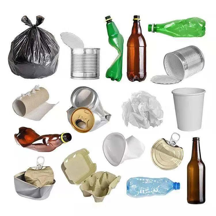 Shredder for Metal and Plastic Jumbo Bag Recycling