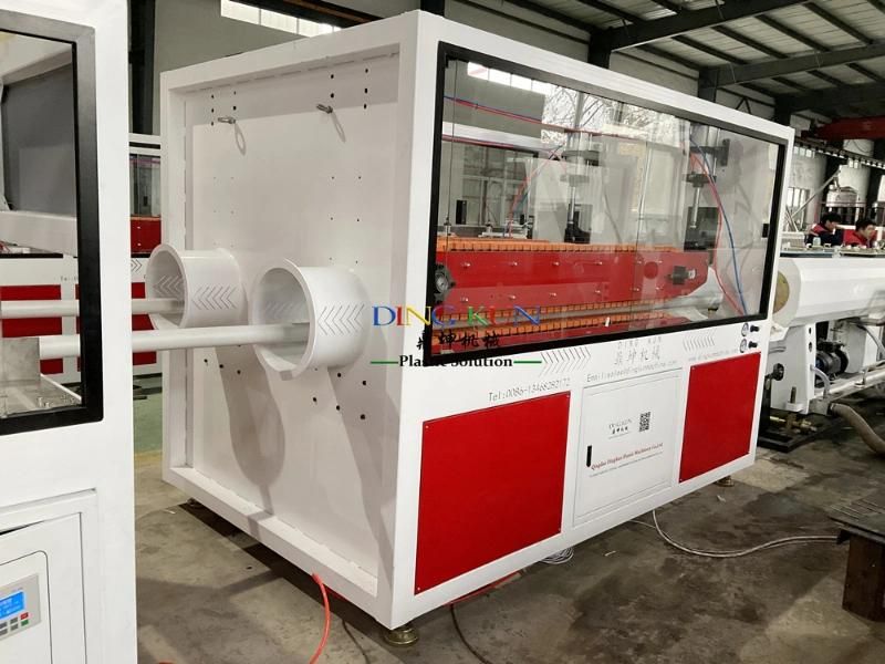 China Famous Plastic PVC Pipe Extrusion Machine Manufacturer