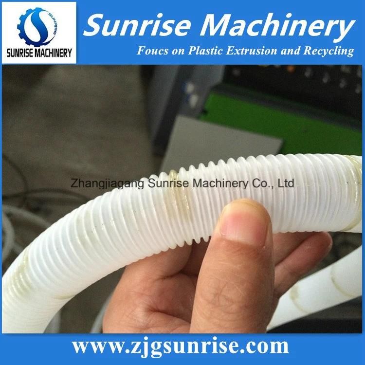 Single Wall PE Corrugated Pipe Machine PE Soft Hose Machine