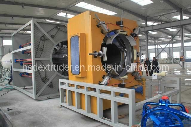 HDPE Pipe Extrusion Line Single Screw Extruder