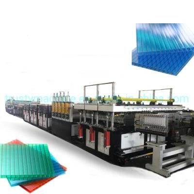 PC PP PE Plastic Hollow Cross Section Plate Grid Construction Board/Sheet Extrusion ...
