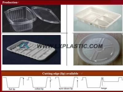 Plastic Water Coffee Milk Cups Food Container Bowl Flower Pot Thermoforming Machine for PP ...