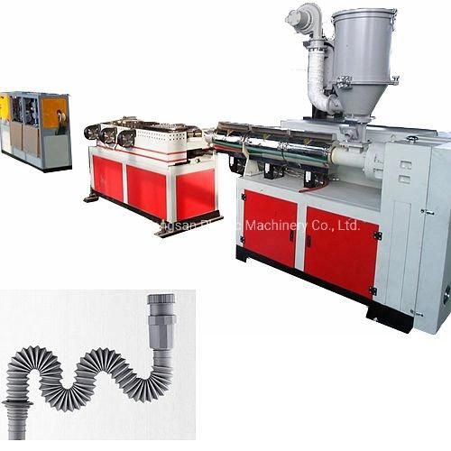 9-50mm High Speed Plastic Corrugated Pipe Making Machine