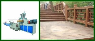 Wood Plastic Decking Extrusion Line