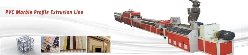 PVC Marble Baseboard/Skirting Line Extrusion Making Machine