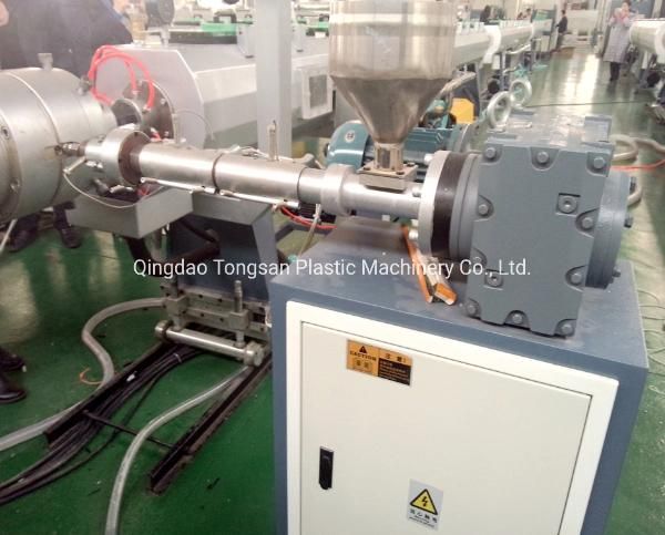Tongsan Brand HDPE Plastic Pipe Making Machine for Water and Gas Pipe