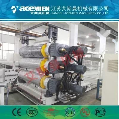 Plastic PVC Artifical Marble House Decoration Sheet/Profile Extrusion Machine