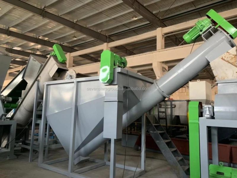 Automatic Waste Pet Bottle Recycling Crushing Machine