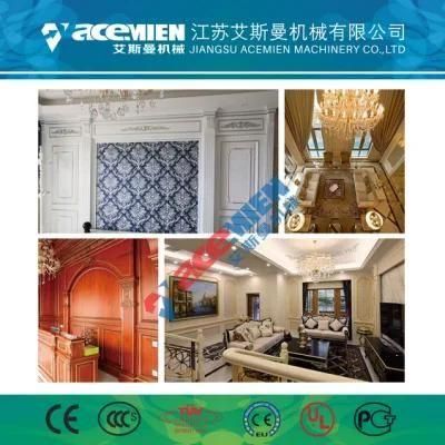 New Style Wood Plastic Composite Sheet Ceiling Flooring Board Making Machine