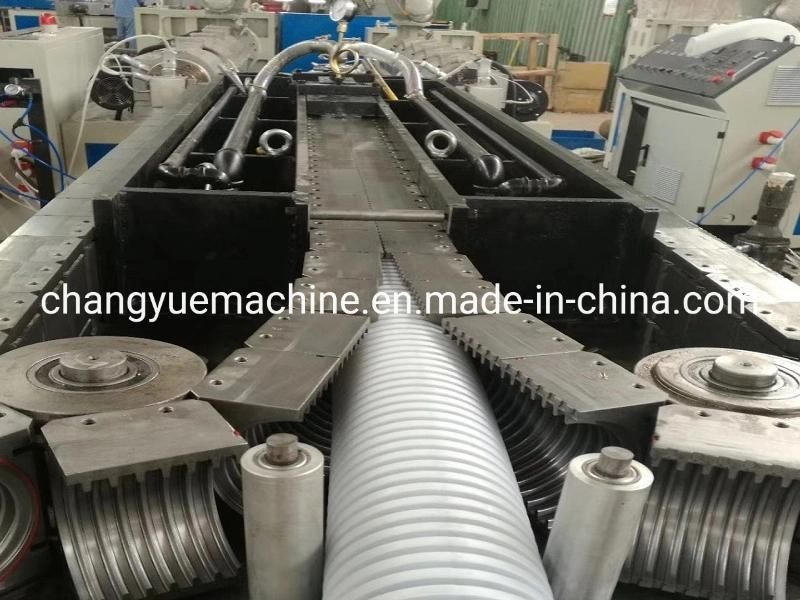 Latest Promotion Price PE PP PVC Single Wall Corrugated Pipe Line