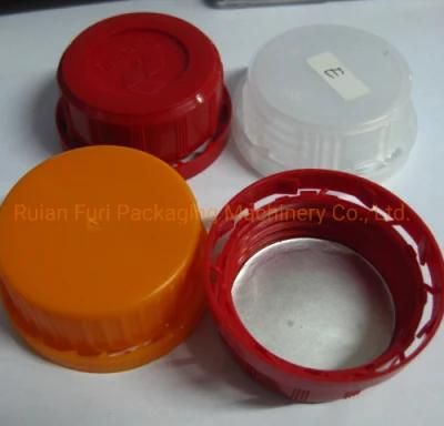 Medicine Plastic Cap Skin Care Product Cover Wadding / Lining Machine