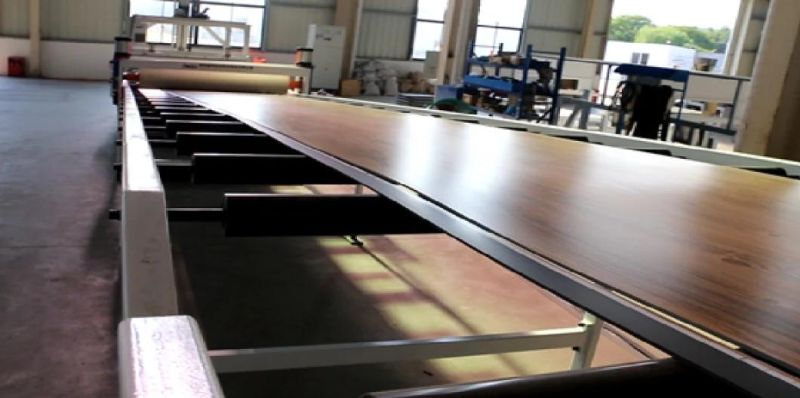 Jwell Spc/Lvt Floor Sheet Plastic Extrusion Line