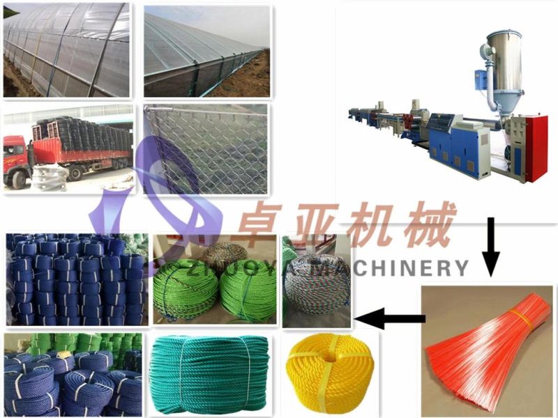 2020 New Pet Monofilament Rope Yarn Extruder Machine