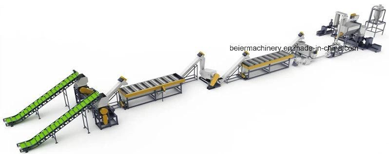 500kg Film Washing Line with ISO 9001: 2008