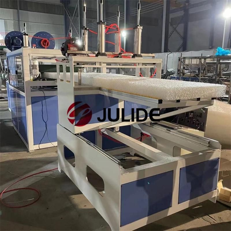 Bedroom Furniture Recycling Plastic Coil Cushions/Pillows/Mattresses Extruder with Cutting Machine