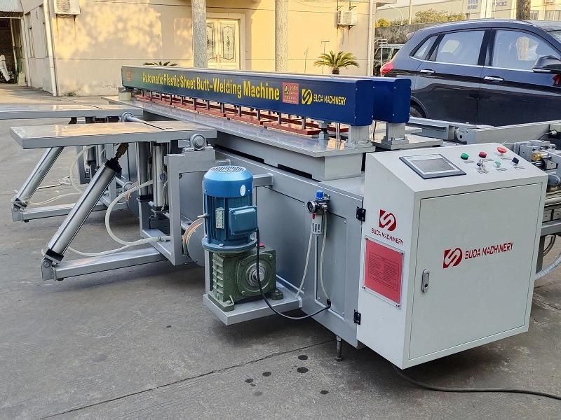 Dhr3000 Automatic Plastic Sheet Welding Rolling and Bending Machine