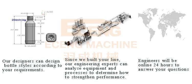 Plastic Bottle Making Machine with Security Automatic-Locking Apparatus