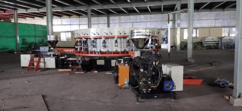 Fully Automatic Double Color Shoe Sole Making Injection Molding Machine