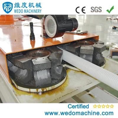 PP PE Corrugated Pipe Recycling Production Machine