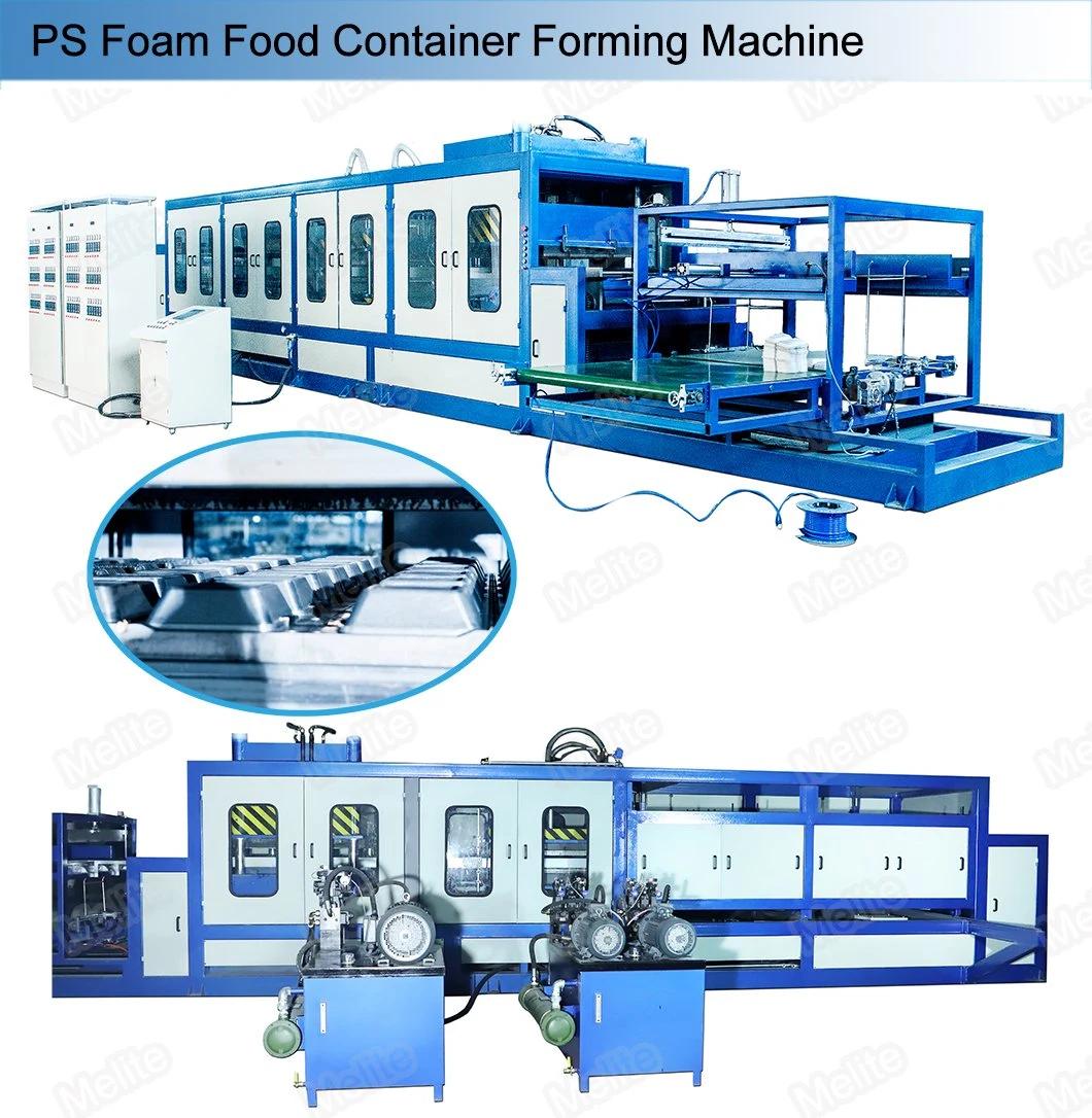 Stable Fully Automatic Vacuum Machine PS Foam Vegetable Tray Forming Machine