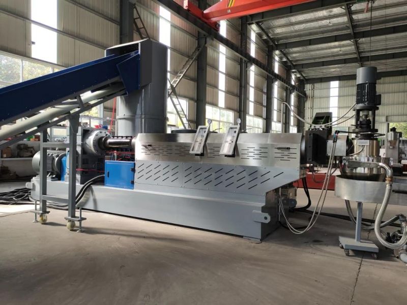 LDPE Agriculture Plastic Film Crushing Washing Granulating Machine