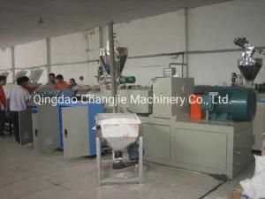 Twin Screw PVC Pipe Extruding Extrusion Making Production Machine