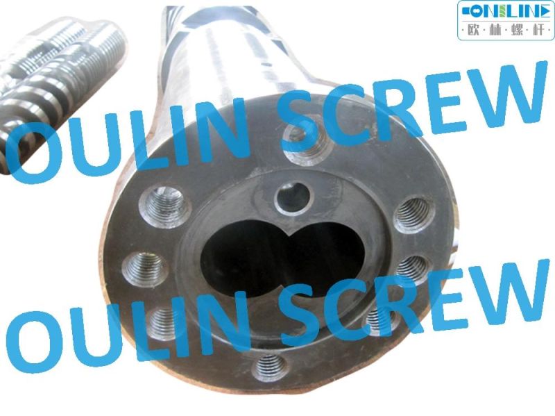 Kraussmaffei Kmd60/125 Twin Conical Screw Barrel for PVC Extrusion