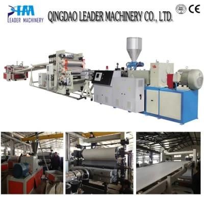 PVC Free Plate/Inner Foam Plate Sheet Extrusion Line