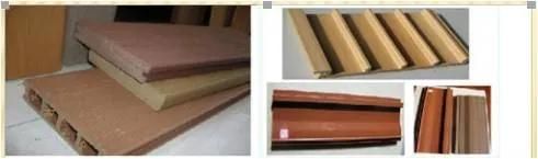 PVC PP PE Plastic and Wood Profile for Window and Door Production Line