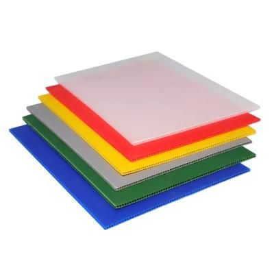 PP Colored Plastic Hollow Corrugated Plate Making PP Hollow Sheet Making Production ...