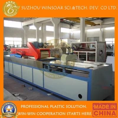 Plastic PVC/PVC WPC/PE/PE WPC Conical Two Screw Extruder with Imported Rkc Temperature ...