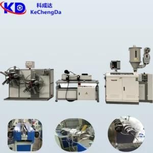 Plastic PVC PP PE High Speed Single Wall Corrugated Pipe Hose Tube Extruder Making Machine