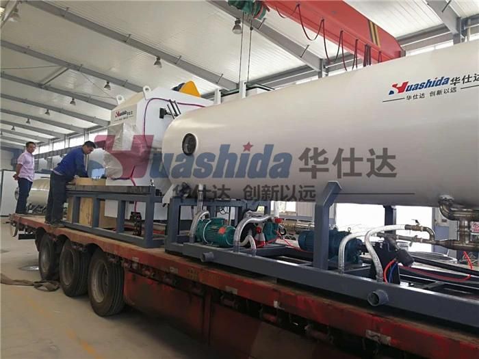 HDPE Polyurethane Foam Thermal Insulation Jacket Pipe Extrusion Production Machine
