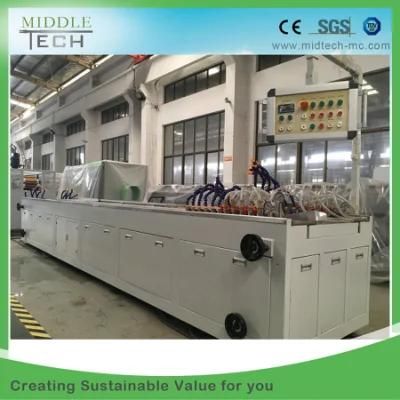 Plastic UPVC/PVC Roller Shutter Slat Profile and Automatic Punching Extrusion Production ...