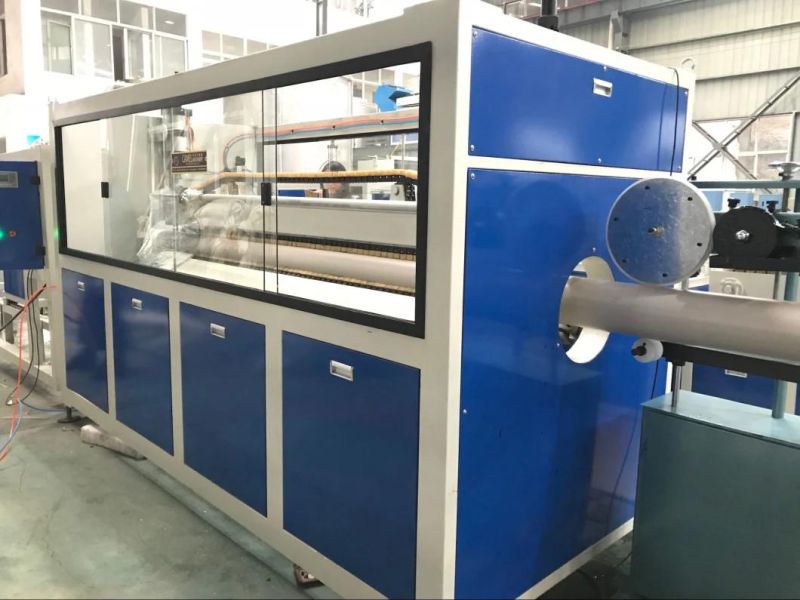 PVC UPVC Water Pipe Twin Screw Extruder Making Machine