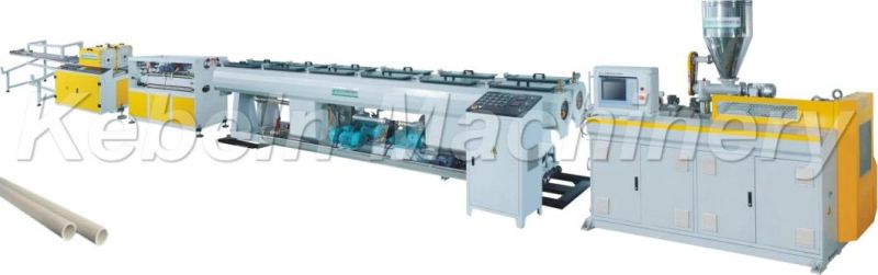 PVC two pipes extrusion line