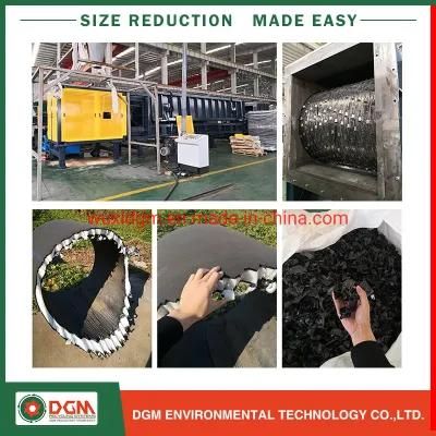 Large Diameter PP PE PVC Pipe Profile Crushing Shredder for Plastic Recycling Line Plant