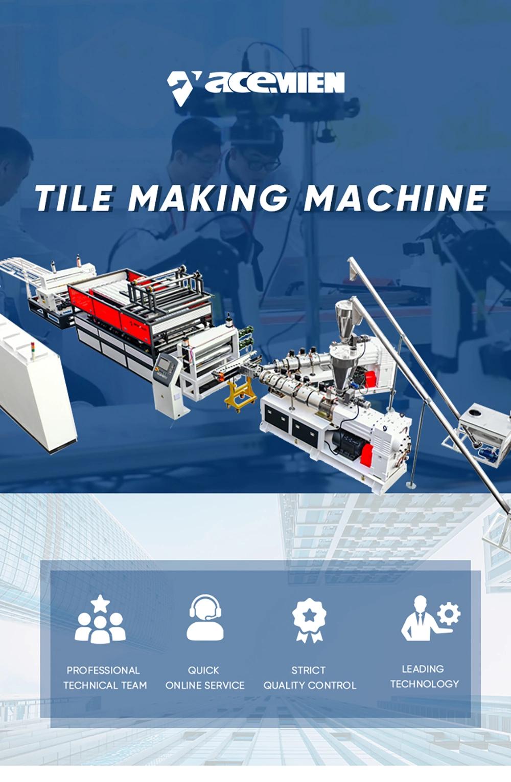 PVC Plastic Glazed Tile Machinery Production Line Making Machine/PVC PVC Corrugated Roofing Sheet Extrusion Line Extruder