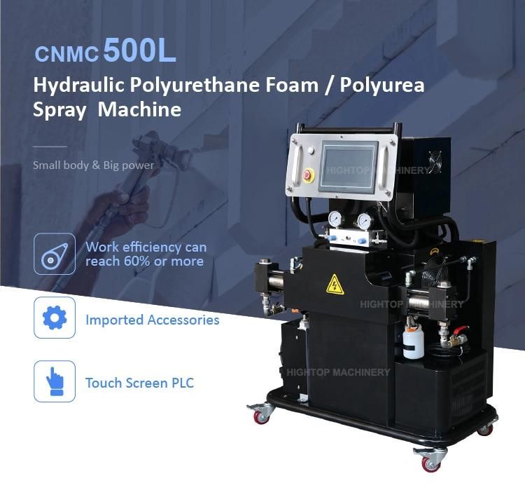 Hot Sale Cnmc-500 Hydraulic High Preassure Polyurea and Polyurethane Spray Machine