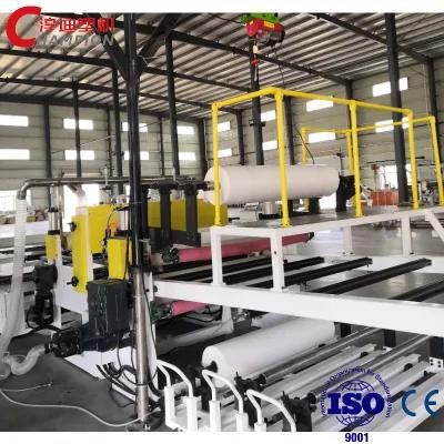 Plastic PE/Tpo/EVA/PVC Geomembrane Sheet Extrusion Machine/Production Line