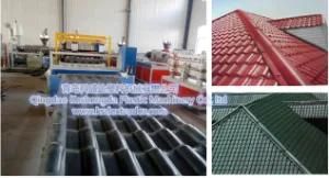 Asa- PVC Glazed Roofing Tile Extrusion Line