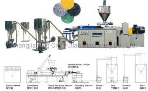 PVC Recycling Granulation Machine / PVC Hot Cutting Pelletizing Machine