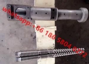 Weber Ce5 Conical Twin Screw Barrel for PVC Profile