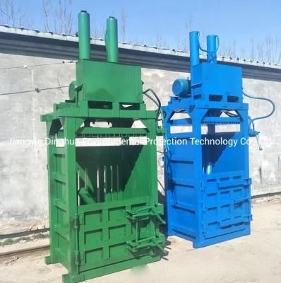 Hydraulic Waste Plastic Scrap Baler Bailing Press Machine Waste Paper Recycling